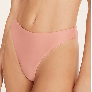 NWT J. Crew High-Rise Cheeky Bikini Bottom Size XL Warm Rose